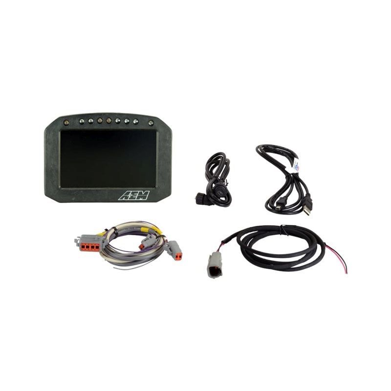 AEM 30-5601F CD-5L Carbon Logging Flush Digital Dash Display