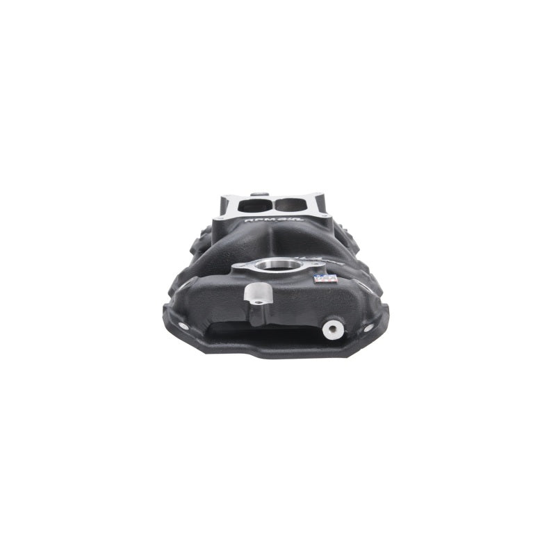 Edelbrock 75013 Intake Manifold RPM Air-Gap Small-Block fits Chevy 262-400 Black