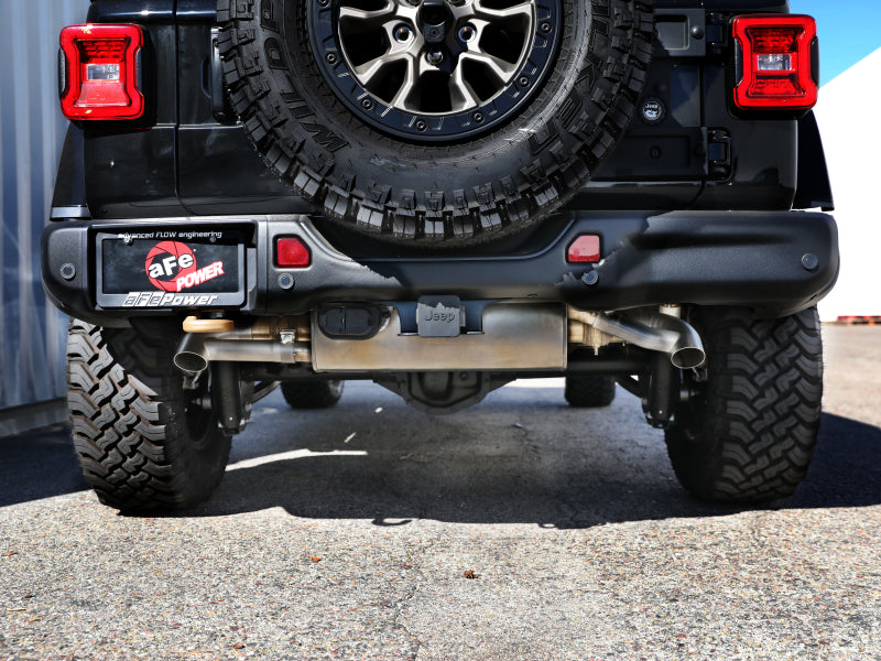 AFE 49C38102-H rce XP 304 Stainless Steel Exhaust Tip Upgrade 21-23 fits Jeep W