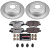Power Stop 07-11 Dodge Nitro Rear Z36 Coated Truck & Tow Brake Kit