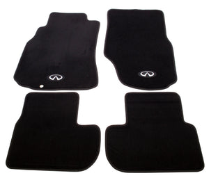NRG FMR-600 Floor Mats - 03-06 G35 (fits Infiniti Emblem Logo) - 4pc.