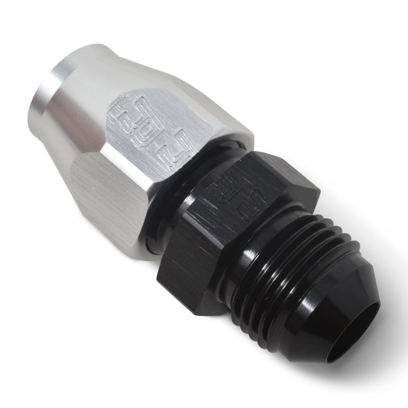 Russell 639233 Performance Black/Silver -8 AN Male 37 Degree to 1/2in Aluminum Tube