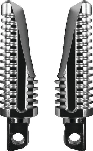 Burly B13-1003S Havoc Pegs - Silver