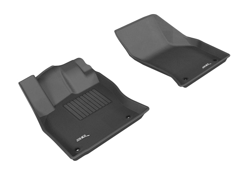 3D MAXpider L1AD03311509 2020 fits Audi 15-20 A3/A3 Sportback E-Tron/RS3/S3 Kagu 1st Row Floormat - Black