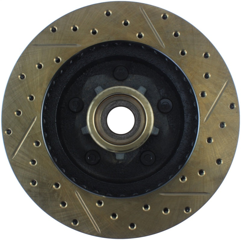 Stoptech 127.66011R Slotted & Drilled Sport Brake Rotor