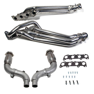 BBK 18564 15-23 fits Ford Mustang GT 5.0 1-7/8in Headers w/High Flow Catted M