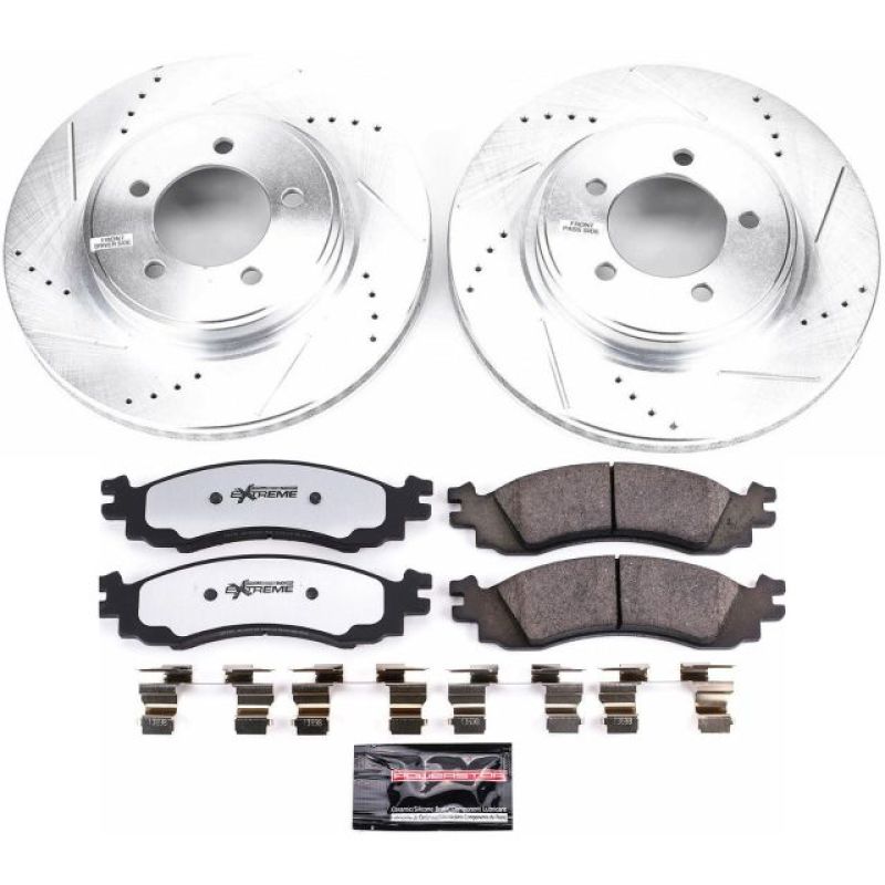 PowerStop K1441-36 06-10 fits Ford Explorer Front Z36 Truck & Tow Brake Kit