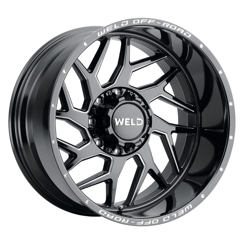 Weld  W11720017475 Off-Road W117 22X10 Fulcrum 8X170 ET-18 BS4.75 Gloss Black MI