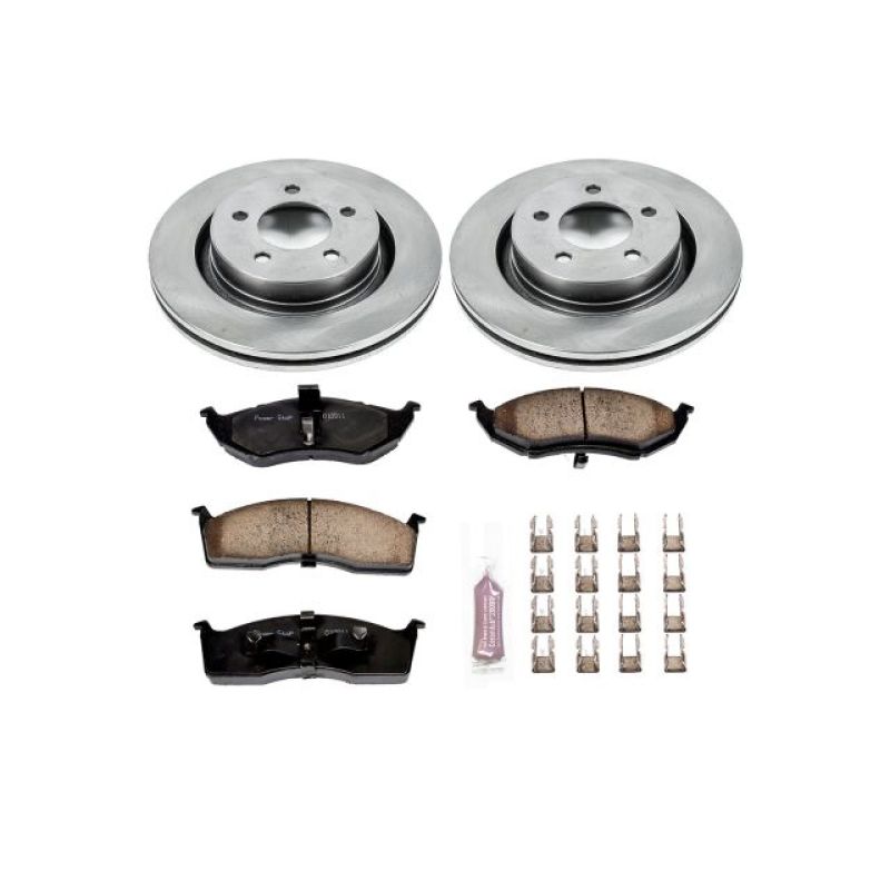 PowerStop KOE1700 fits Chrysler 99-02 300M Front Autospecialty Brake Kit