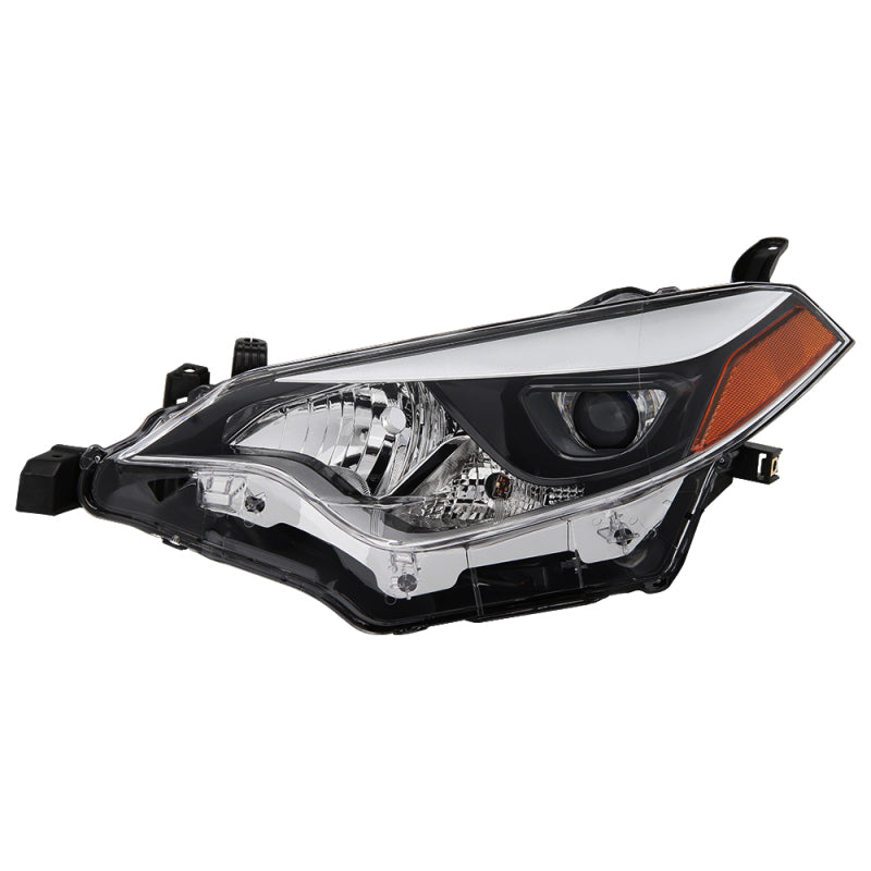 xTune 9937651 fits Toyota Corolla 14-16 Driver Side Headlights - OEM Left - Chr