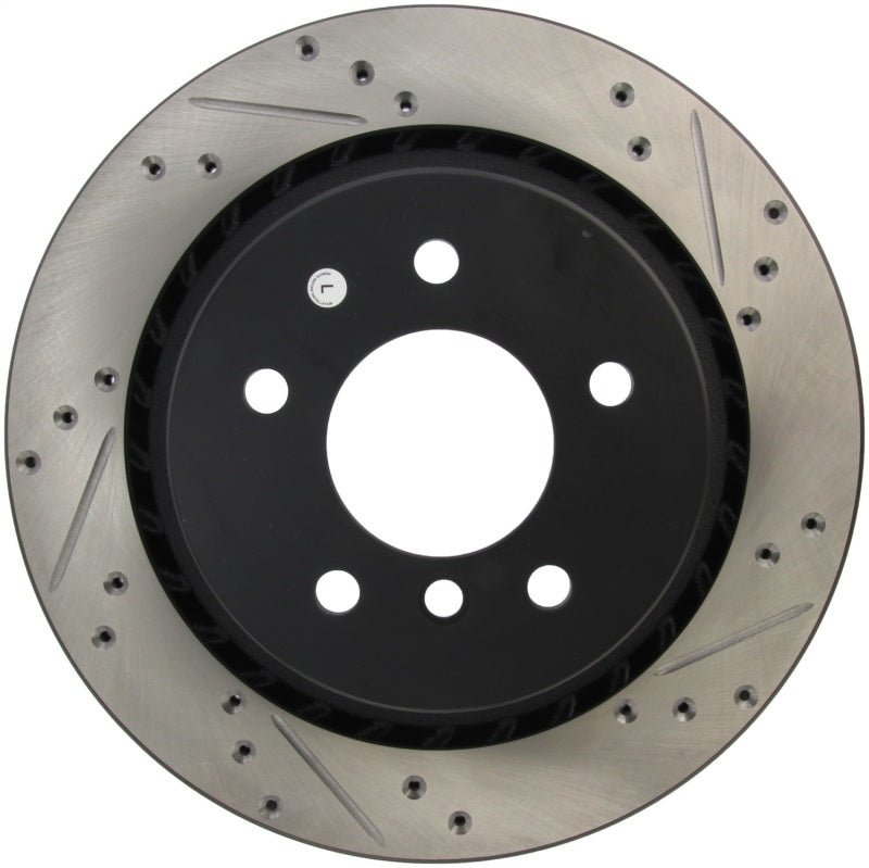 Stoptech 127.34036L Slotted & Drilled Sport Brake Rotor