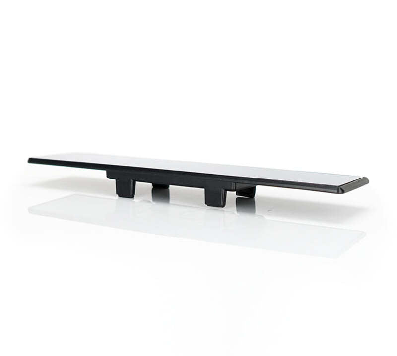 NRG IM-270FWT 270mm Wide Panorama Clip-on Rearview Mirror - Flat w/ White Tint