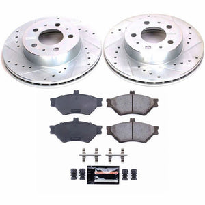 PowerStop fits Ford 95-97 Crown Victoria Front Z23 Evolution Sport Brake Kit