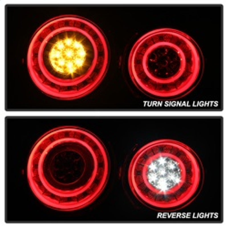 Spyder 5082008 fits Nissan 09-15 GTR LED Tail Lights Red Clear ALT-YD-NGTR09-LE