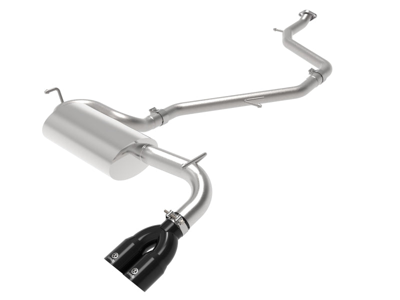 AFE 49-36044-B  18-21 fits Toyota C-HR 2.0L 2.5in 304 Stainless Steel Cat-Back
