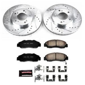 PowerStop K704 fits Acura 97-01 Integra Front Z23 Evolution Sport Brake Kit