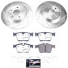 PowerStop K8109-36 2018 fits Jaguar E-Pace Rear Z36 Truck & Tow Brake Kit