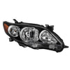 xTune 9937514 fits Toyota Corolla 11-13 S XRS Passenger Side Headlights - OEM R