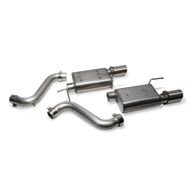 BBK  41115 20 fits Ford 15-16 Mustang GT Varitune Axle Back System (Cut & Clamp