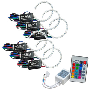 ORACLE Lighting 2421-504 Oracle fits Mazda 3 04-09 Halo Kit - ColorSHIFT w/ Simple Controller