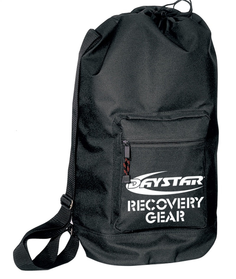 Daystar KU10001BK Recovery Rope Bag Black Nylon