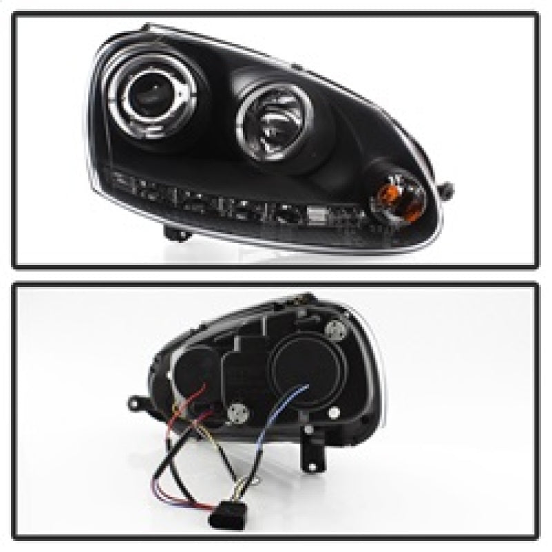Spyder 5012098 fits Volkswagen 06-09 GTI /Jetta 06-09 Halogen Model Only - LED