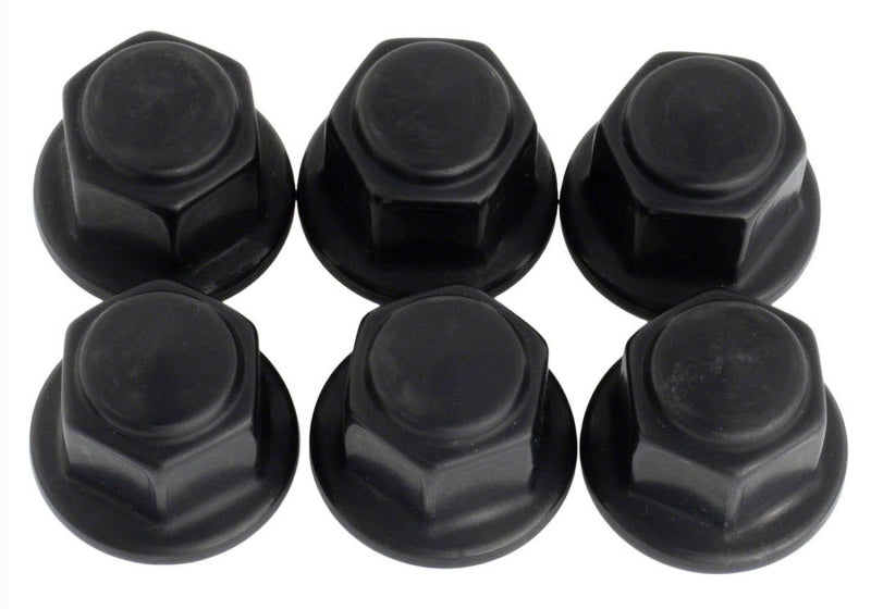 fits Ford Racing M-1012-BR M12 x 1.5 Black Lug Nut - Set of 6