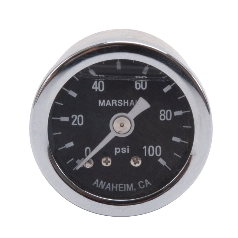 Russell 650340 Performance 100 psi fuel pressure gauge (Liquid-filled)