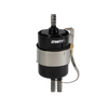 DeatschWerks 10 Micron 3/8in Barb Fuel Filter Regulator w/ Stainless Steel Body - Black