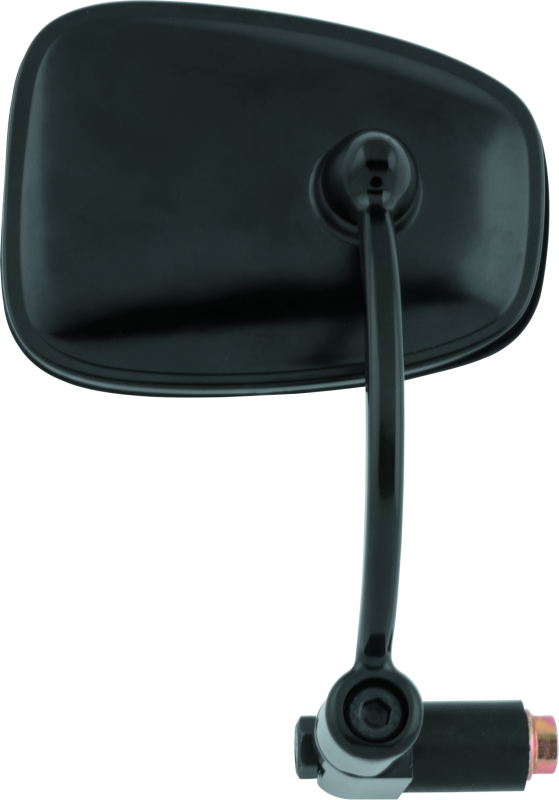 BikeMaster 601147 BikeMaster Semi-Retractable Barend Mirrors 7/8in & 1in Bars - Each - Black