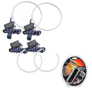 ORACLE Lighting 2235-330 Oracle fits Dodge Ram 02-05 Halo Kit - ColorSHIFT