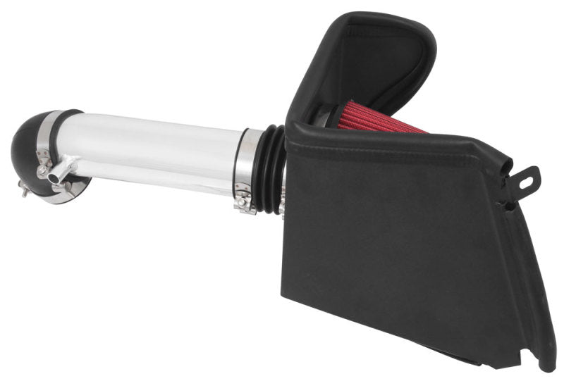 Spectre 9051 91-01 fits Jeep Cherokee L6-4.0L F/I Air Intake Kit - Polished w/Red Filter