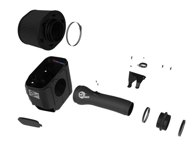 aFe 57-10032K 2025+ fits Dodge Ram 1500 RHO Track Series Carbon Fiber Cold Air Intake System w/ Blk Pro 5R Filter