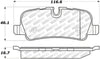 Stoptech 305.1099 Street Select Brake Pads - Front/Rear