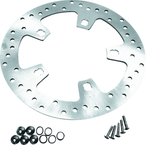 Bikers Choice 482592 14-Up Touring Lug Mount Stainless Front Brake Rotor With H