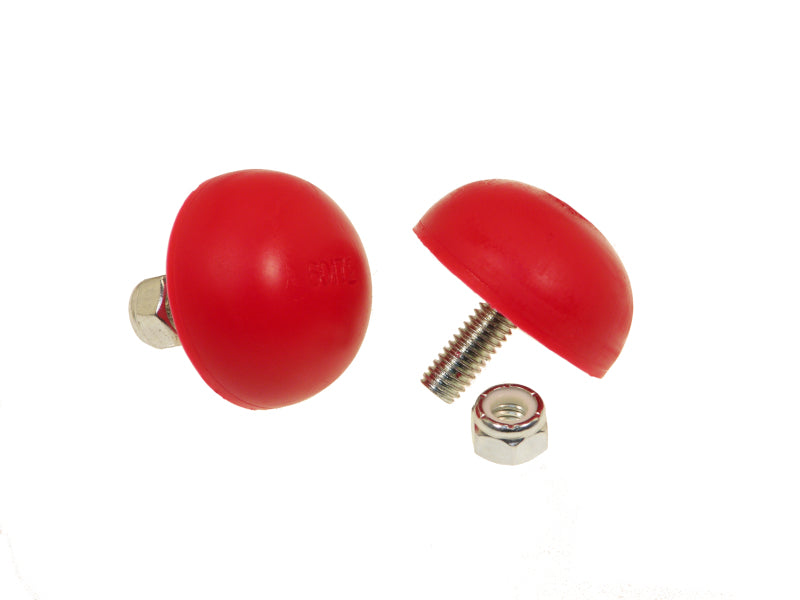 Prothane 19-1315 Universal Bump Stop 11/16X1 5/8 Dia Btn - Red