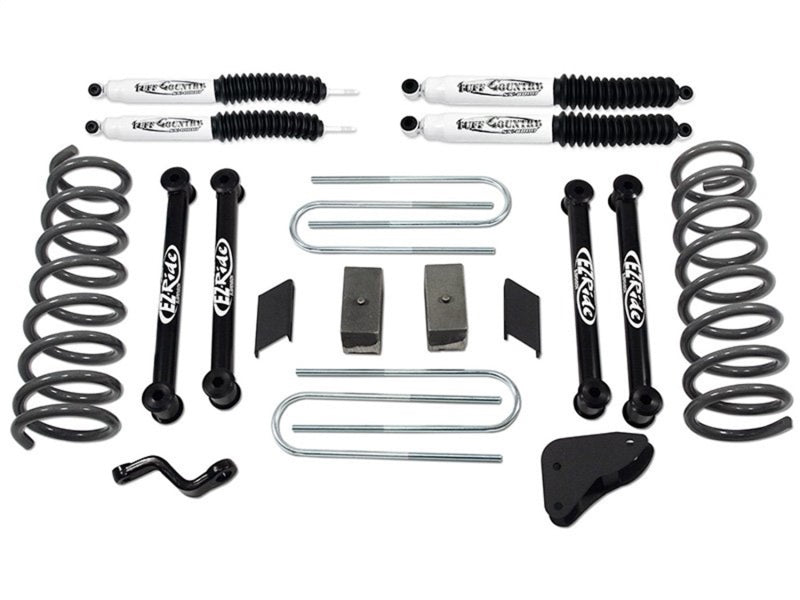 Tuff Country 36019KN fits Dodge 09-12 Ram 3500 4x4 6in Lift Kit with Coil Springs (SX8000 Shocks)