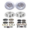 PowerStop K8686 fits Hyundai 20-22 Venue Front & Rear Z23 Evolution Brake Kit