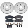 Power Stop 09-14 Acura TL Front Z23 Coated Brake Kit