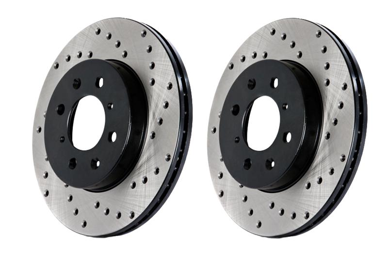 Stoptech 128.33083 Centric 03-04 Audi RS6 Drilled Right Rear OE Design Brake Rotor