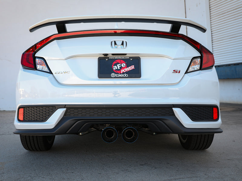 AFE 49-36620-L  2.5in 304SS Cat-Back Exhaust System 17-20 fits Honda Civic SI C