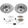 PowerStop K5012 26 fits Volkswagen Passat Front Z26 Street Warrior Brake Kit