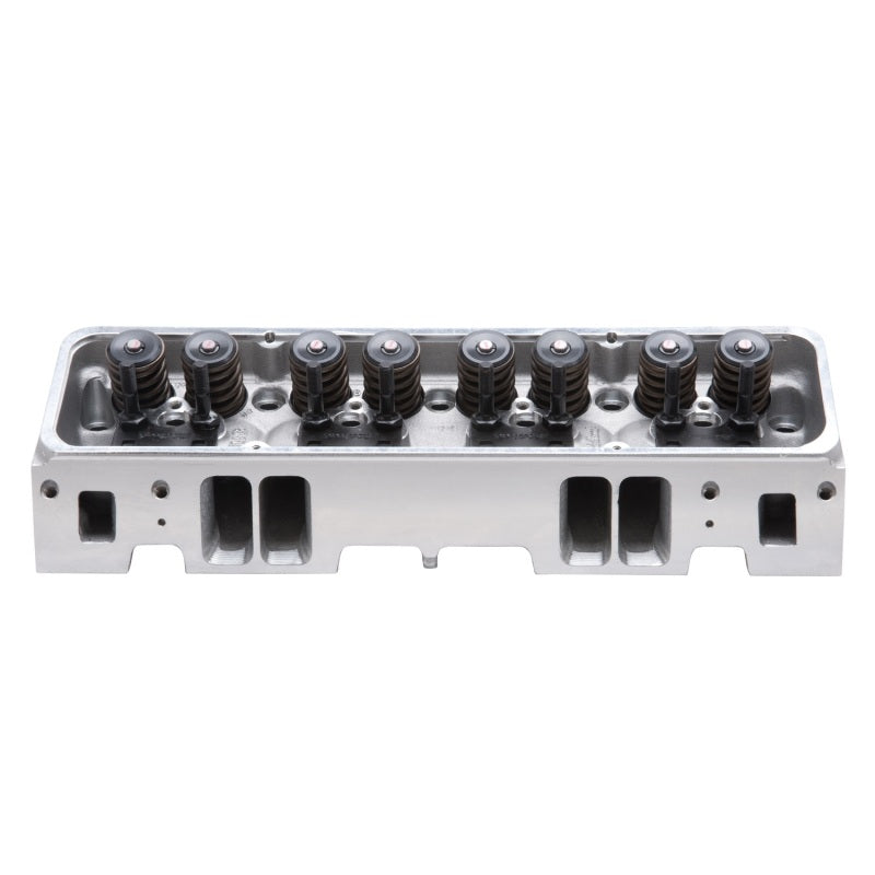 Edelbrock 60985 Cylinder Head SB fits Chevrolet Performer RPM E-Tec 200 for Hydraulic Roller Cam Complete (Ea)