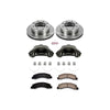 Power Stop KCOE1905 99 fits Ford F-350 Super Duty Front Autospecialty Kit w/Cals