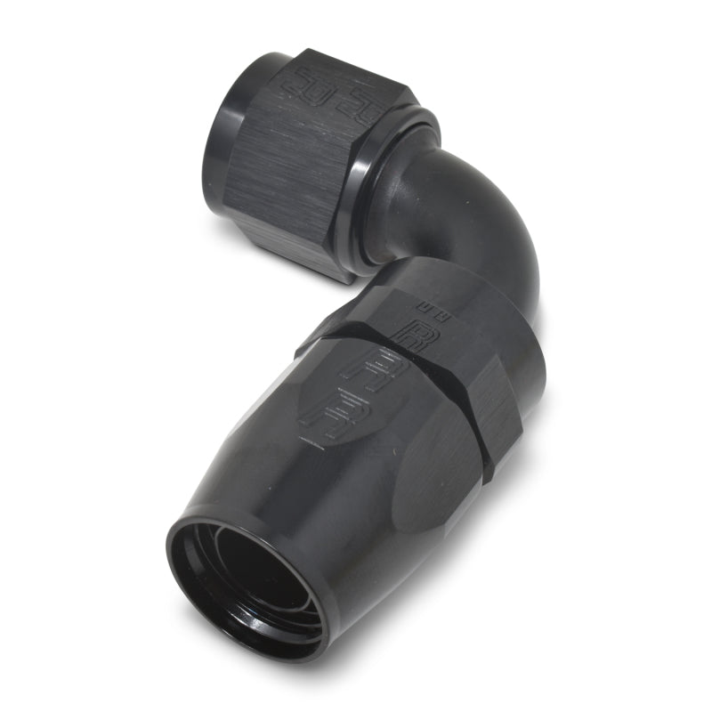 Russell 610205 Performance -16 AN Black 90 Degree Full Flow Hose End