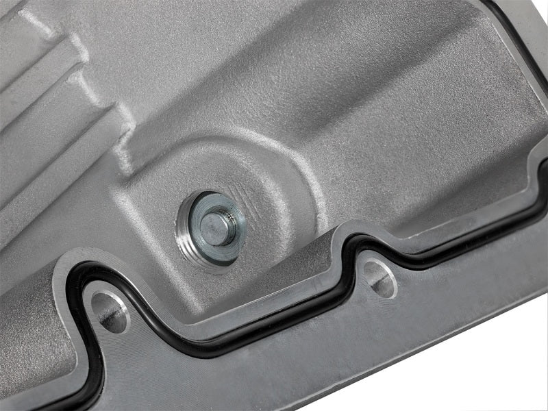 AFE 46-70322 ries Engine Oil Pan Black w/Machined Fins; 11-16 fits Ford Powerst