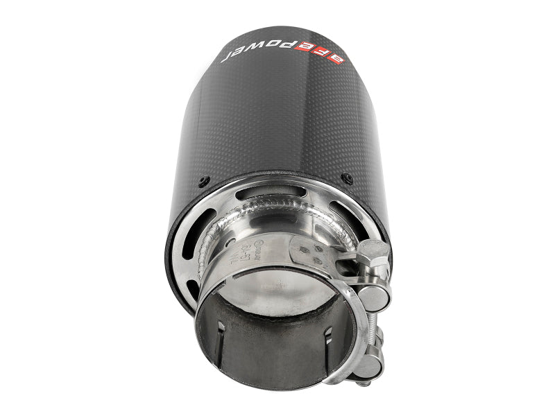 AFE 49T25404-C07 orce-Xp 409 SS Clamp-On Exhaust Tip 2.5in. Inlet / 4in. Outlet