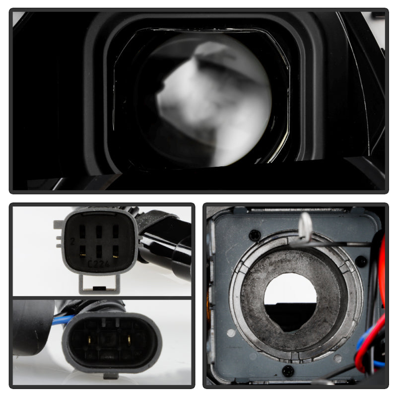 Spyder 5088680 fits Dodge 11-13 Durango (HID Model Only) Projector Headlights -