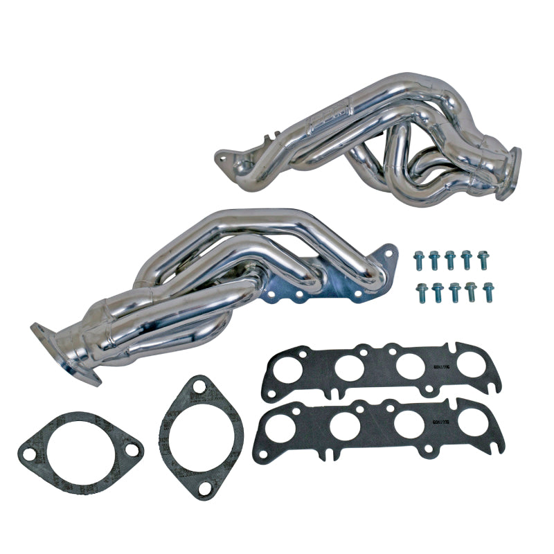BBK  16320 Mustang GT Shorty Tuned Length Exhaust Headers - 1-5/8 Silver Ceramic