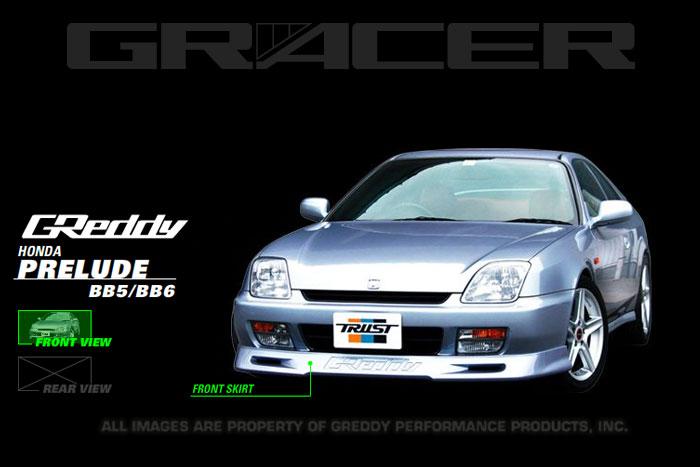 GReddy 17050062 97-01 fits Honda Prelude Urethane Front Lip Spoiler ** Must ask/